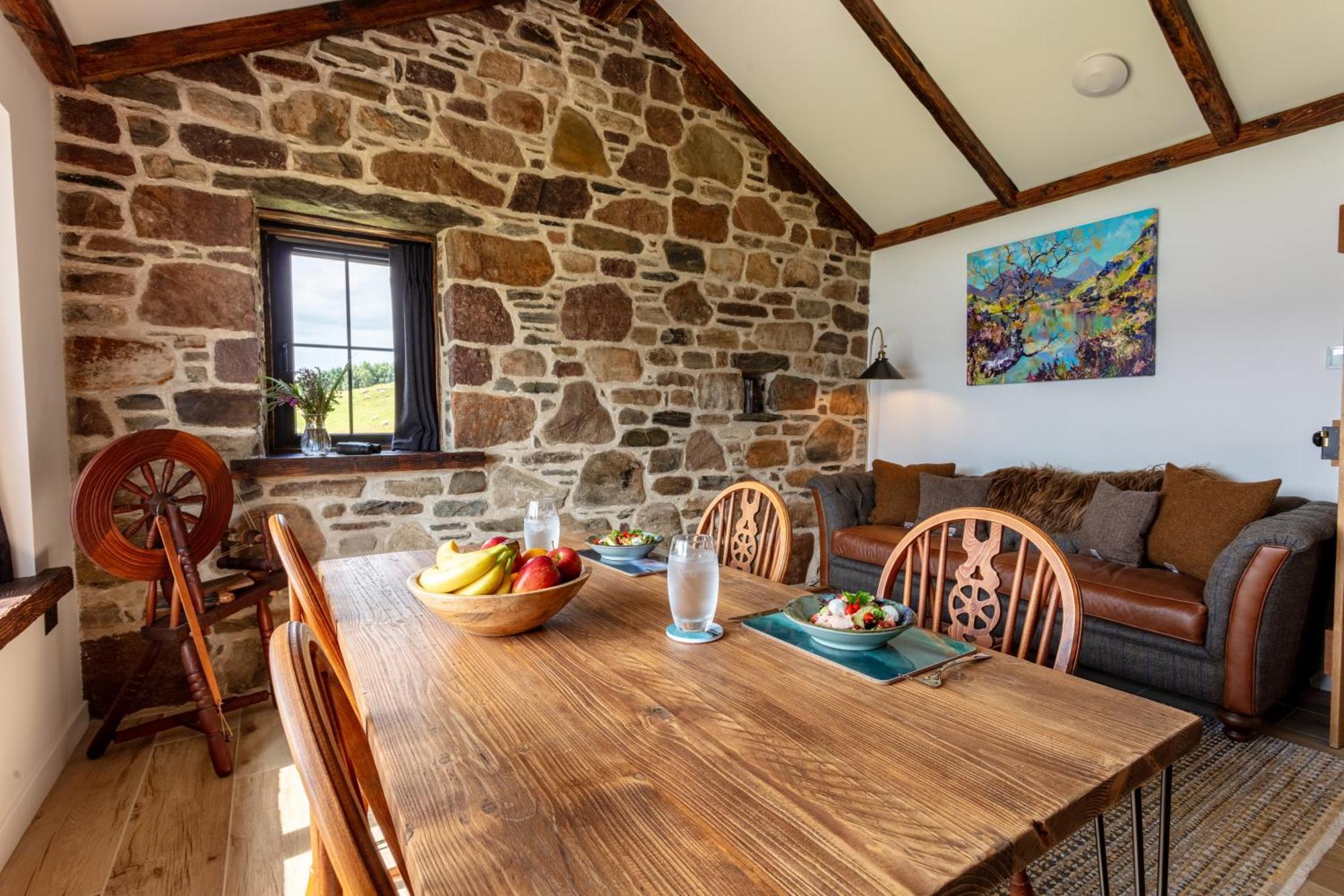 The Wreck - Lochside Cottage Dog Friendly アラプール エクステリア 写真